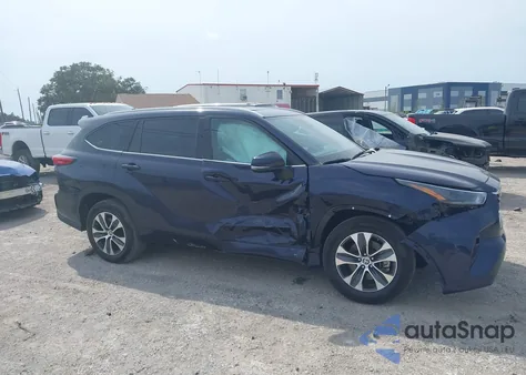 2022 Toyota Highlander Xle from USA, damaged, VIN 5TDHZRAHXNS091574